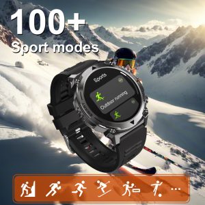 T53 Bluetooth Call Sports Watch 1.43-inch AMOLED Heart Rate Blood Pressure Outdoor Triple-Proof Smart Watch