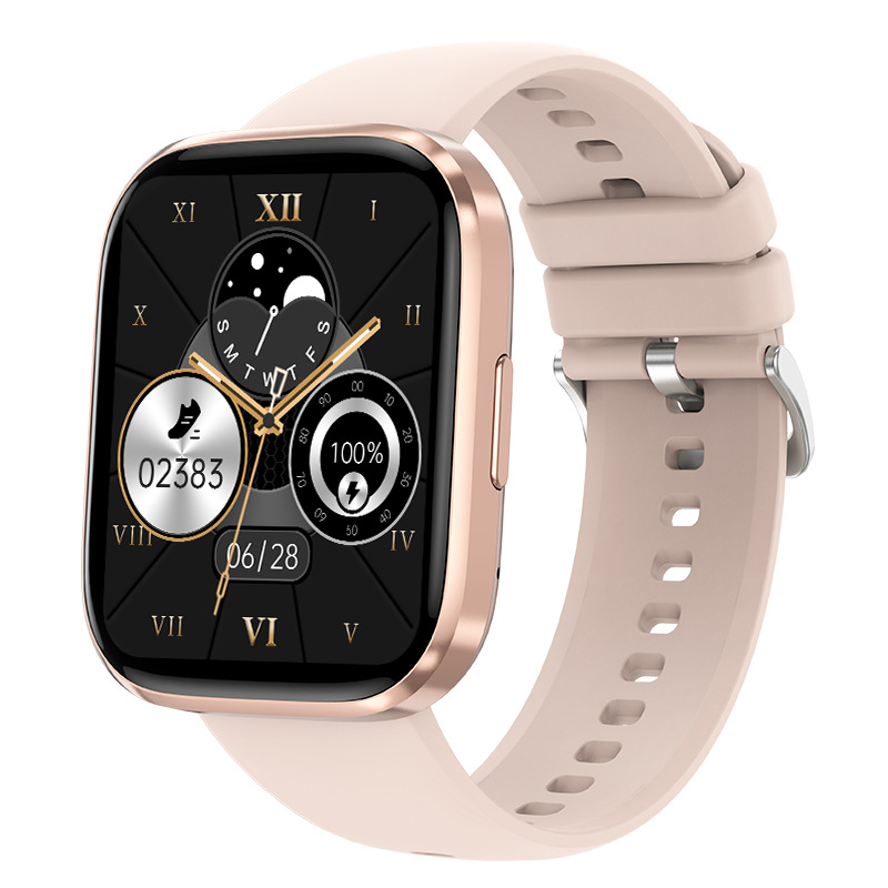 T33 1.96" screen Bluetooth phone watch heart rate red light blood oxygen sleep monitoring sports smart watch - Image 4