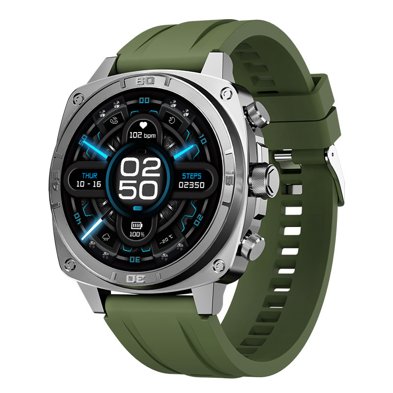 T68 Bluetooth Call Sports Watch 1.43 AMOLED True Heart Message Reminder Smart Watch - Image 5