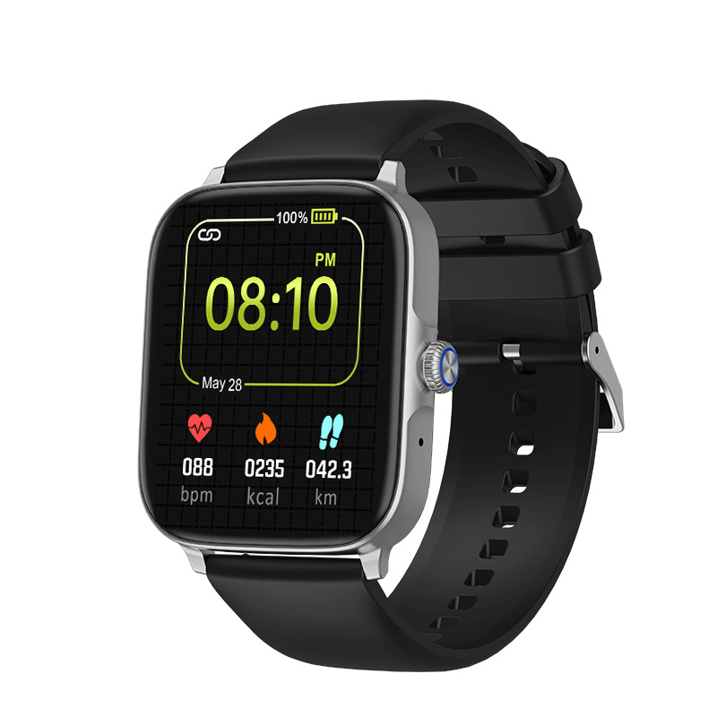 T16F 1.83 Bluetooth Call Heart Rate Sleep Monitoring Sports IP68 Smart Watch - Image 6