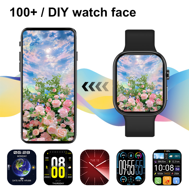 T8 PLUS Bluetooth call smart watch multiple sports mode heart rate blood pressure monitoring smart watch - Image 2