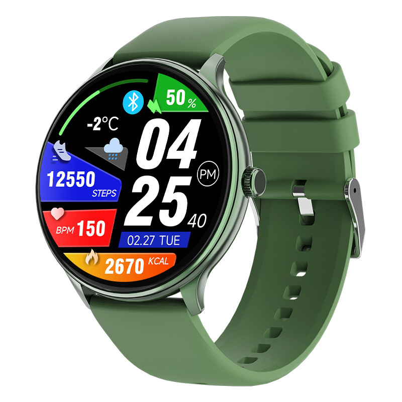 T56 Bluetooth Watch Red Light Blood Oxygen Blood Pressure Heart Rate Smart Watch - Image 8