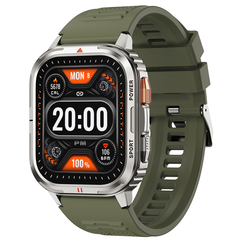 T66 smart watch Bluetooth call multiple outdoor sports watch health monitoring three-proof watch