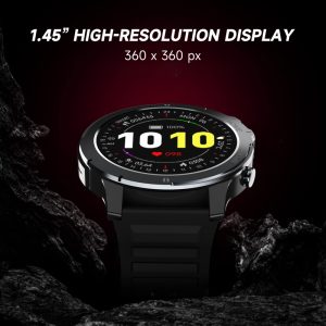 T35 Outdoor Triple-Proof 1.46" Large Screen Call Real-Time Heart Rate 100+ Sports GPS Smart Watch