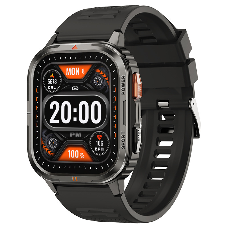 T66 smart watch Bluetooth call multiple outdoor sports watch health monitoring three-proof watch - Image 2