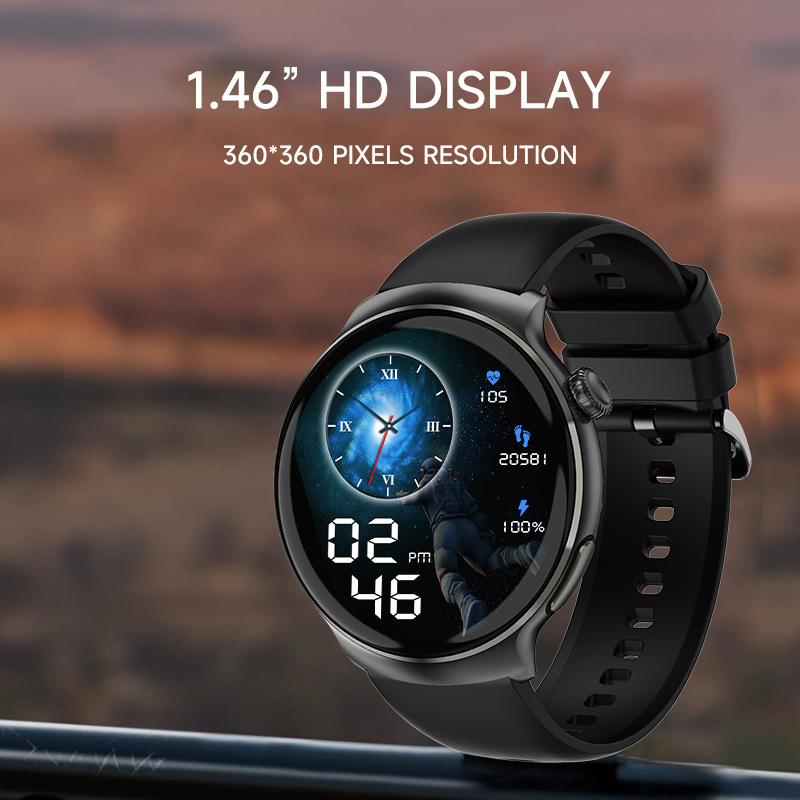 Smart Watch T40 Bluetooth Phone ECG Heart Rate Blood Pressure ECG HRV REM Sleep Monitoring Sports Watch - Image 3